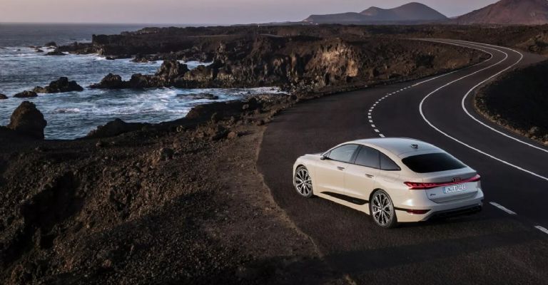 Diseño del Audi A6 E-Tron 2025