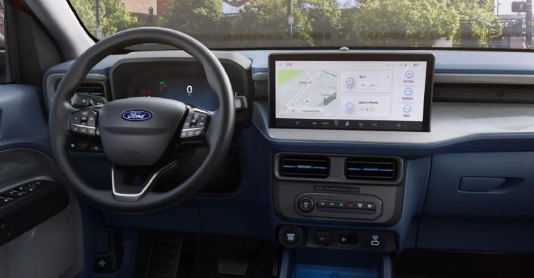 Interior de la Ford Maverick 2025