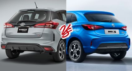 MG3 vs Toyota Yaris Hatchback: ¿Cuál es mejor opción de auto barato?