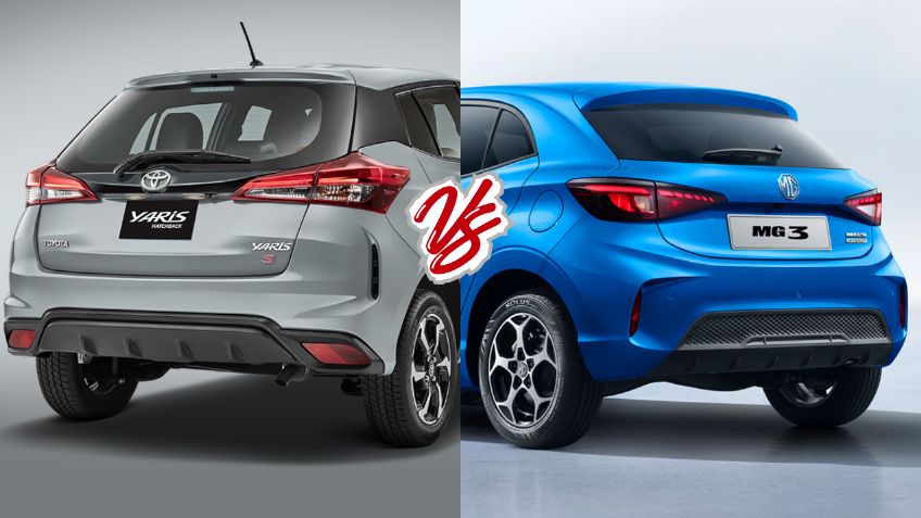 MG3 vs Toyota Yaris Hatchback: ¿Cuál es mejor opción de auto barato?