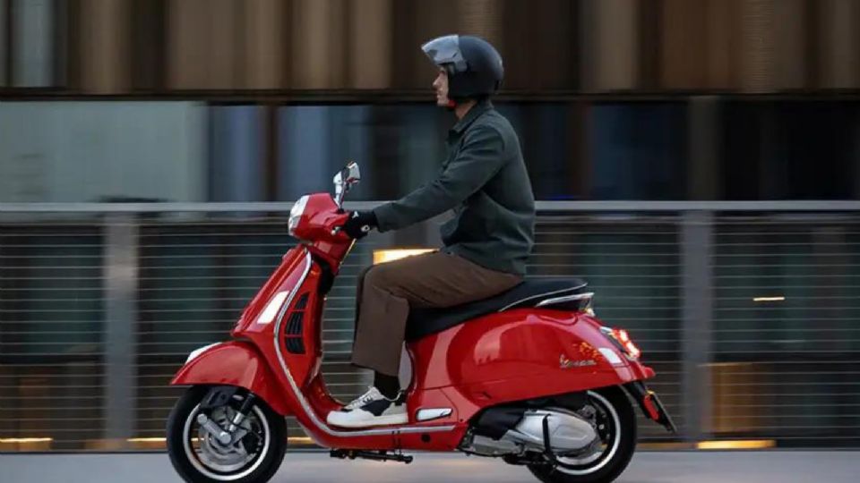 Un scooter italiano lleno de energía