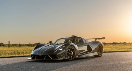 VIRAL: Un Hennessey Venom F5 chocó haciendo pruebas