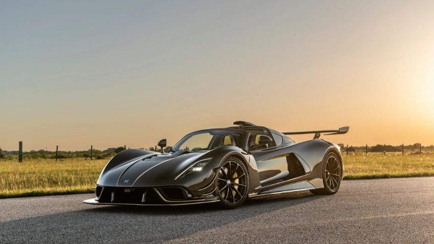 VIRAL: Un Hennessey Venom F5 chocó haciendo pruebas