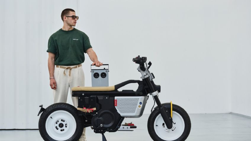 BMW CE 02 x VAGABUND: Un scooter futurista, pero al mismo tiempo retro