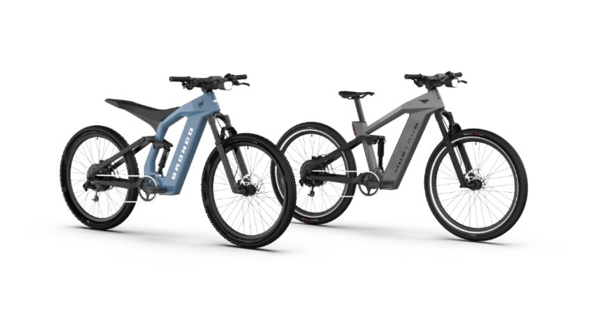 Ford convierte en bicicletas eléctricas a la pick-up Bronco y el muscle car Mustang