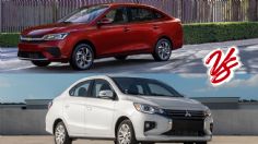Chevrolet Aveo o Mitsubishi Mirage G4: Duelo de sedanes baratos, ¿cuál de los dos es mejor?