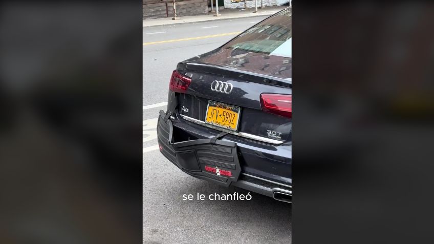 Viral: Este invento es para que no te peguen cuando dejas tu auto estacionado