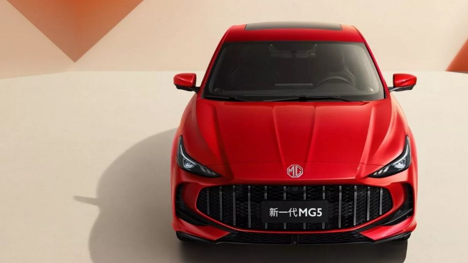 Ve los cambios que habrá en el MG5 o GT 2025