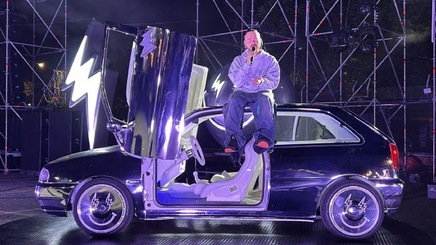 ¡Juca así le tuneó un Volkswagen Pointer a J Balvin! Hasta se paseó con el auto por la CDMX