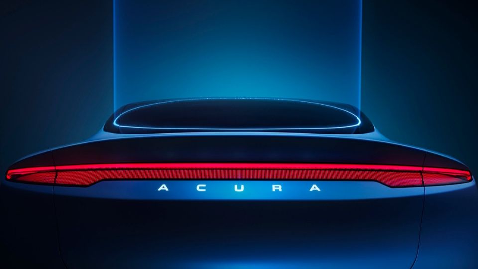 El próximo modelo de Acura destaca por ser completamente eléctrico.