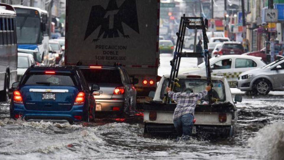 Las inundaciones han estado a la orden del día en la CDMX.