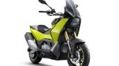 Foto ilustrativa de la nota titulada KYMCO CV-R5, el scooter más aventurero de la marca taiwanesa; se presentará en EICMA 2024