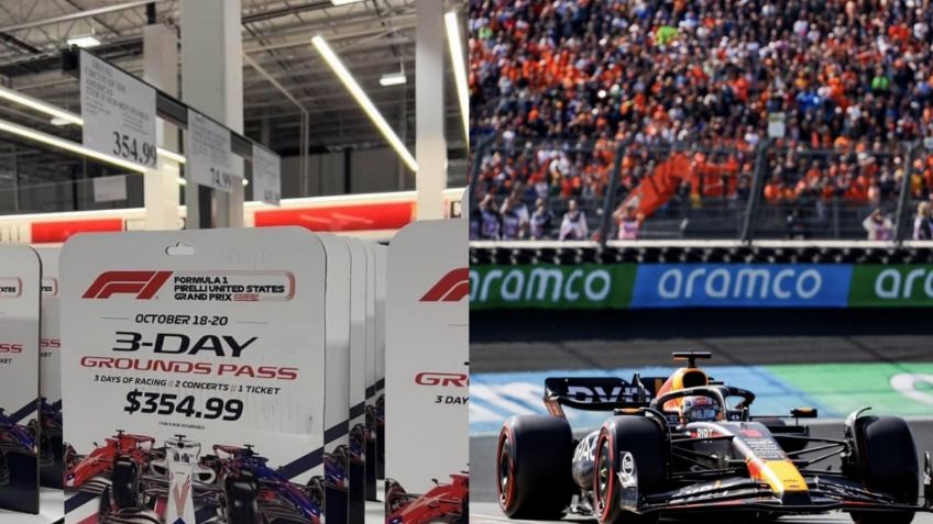 Boletos de la F1 costarán menos de 7 mil pesos en un supermercado; te decimos dónde