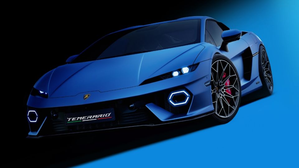 El Lamborghini Temerario es el superdeportivo más imponente de la marca.