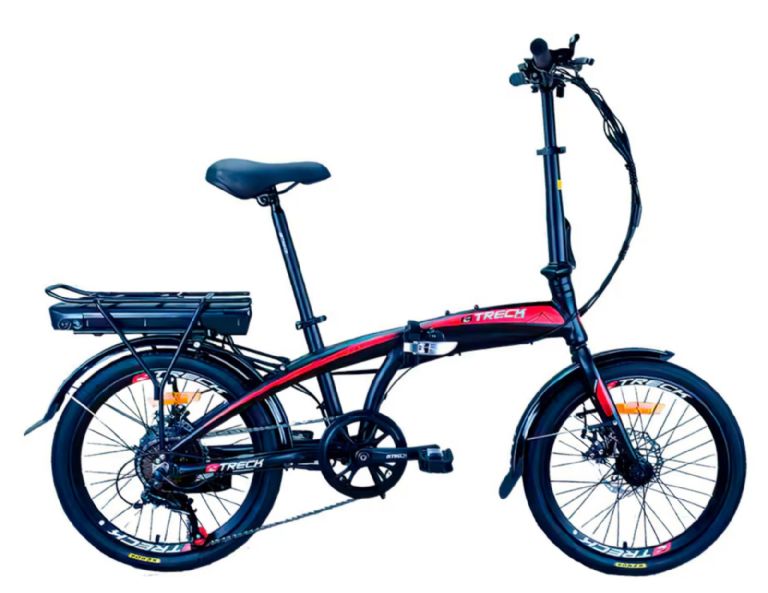 Bicicleta eléctrica plegable Treck
