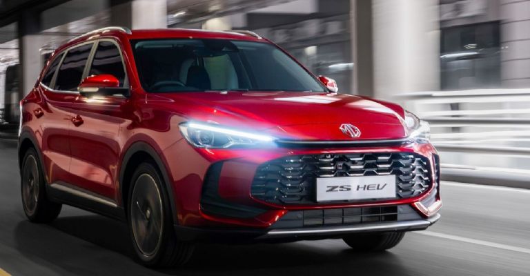 Exterior de la MG ZS 2025