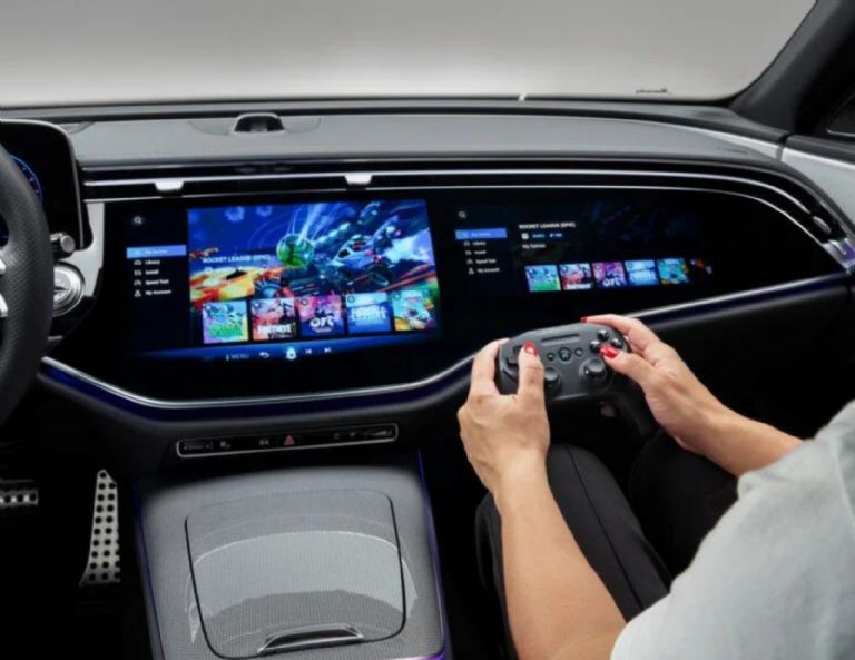 Fortnite así llega a los autos de Mercedes-Benz