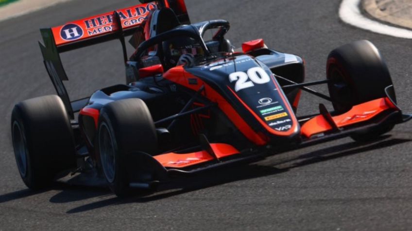 Noel León puntua en la Feature Race de la F3 en Italia 2024, logra ser el décimo en el campeonato