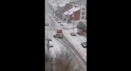 Video: Este conductor pudo evadir un choque en una calle llena de hielo