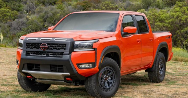 Diseño de la Nissan Frontier 2025