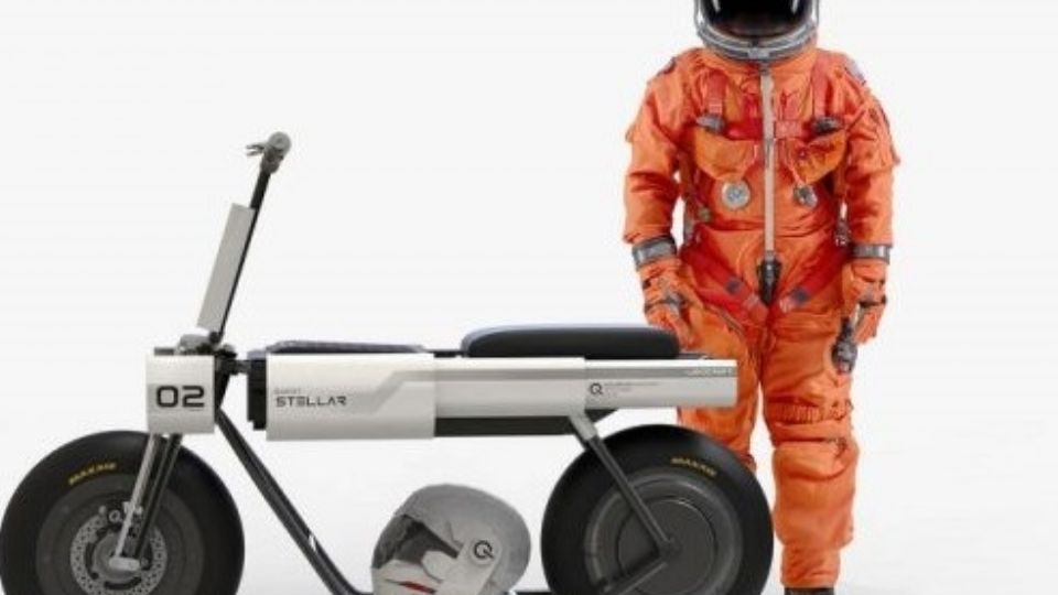 ¿Un scooter eléctrico o una nave espacial?