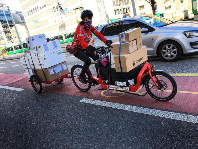 Por qué es buena idea usar una bicicleta cargo