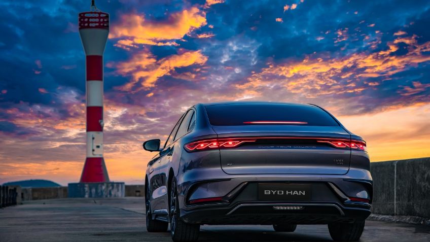 BYD Han 2025, estos son los cambios para el sedán de lujo electrificado