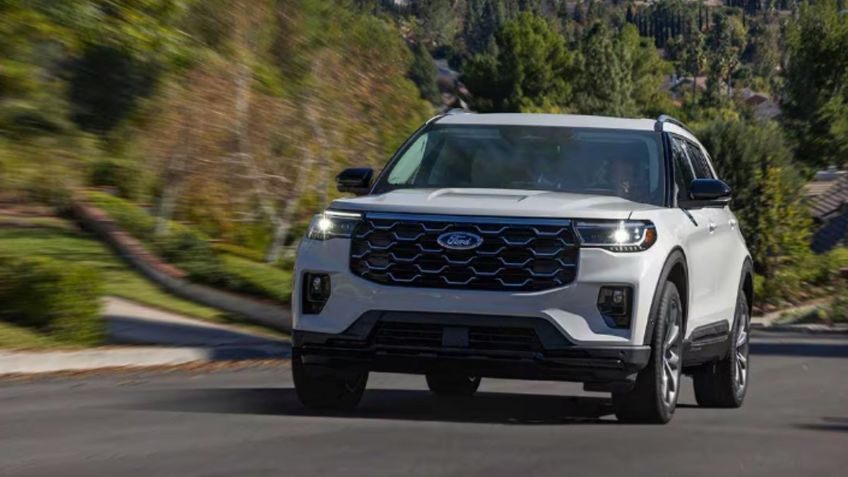 Ford Explorer 2025: ¿Qué motor tiene está SUV mediana?