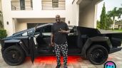 Foto ilustrativa de la nota titulada ¡Shaquille O’Neal conduce un Tesla Cyberbeast! Este es el precio de la camioneta eléctrica
