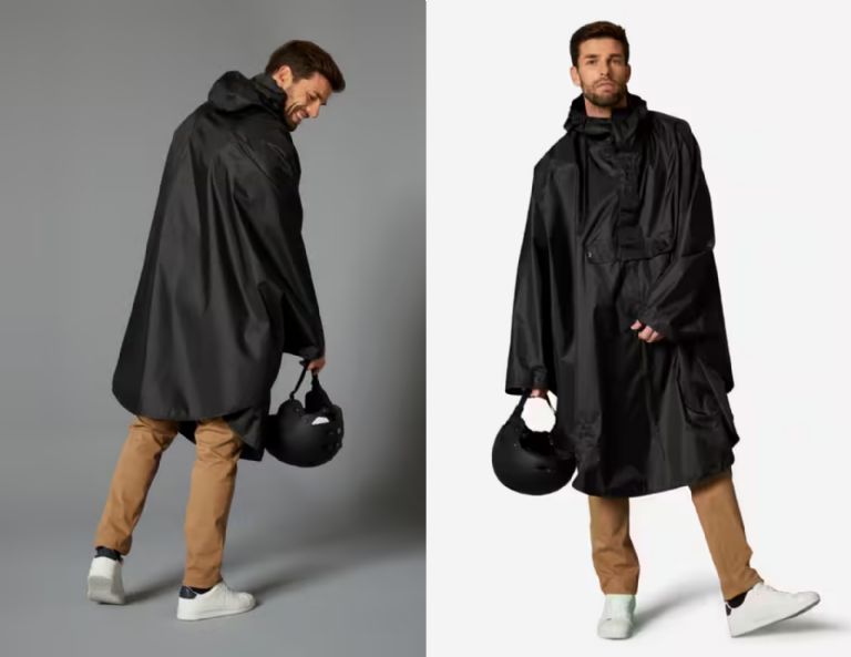 Qué es un poncho impermeable para ciclistas