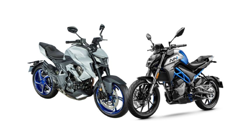 Zontes R1 350 o CFMoto 300NK: ¿Cuál motocicleta china tipo naked es más barata?