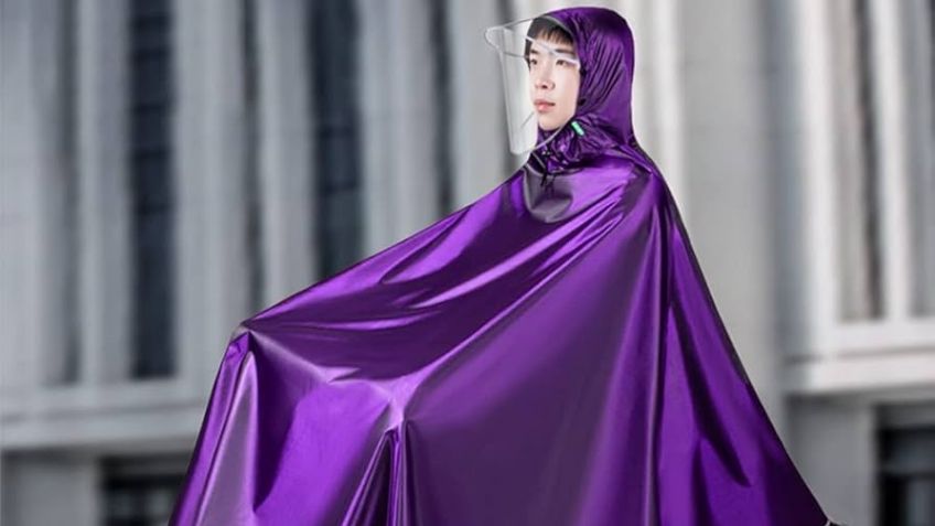 Poncho impermeable: El accesorio perfecto para andar en bicicleta cuando llueve