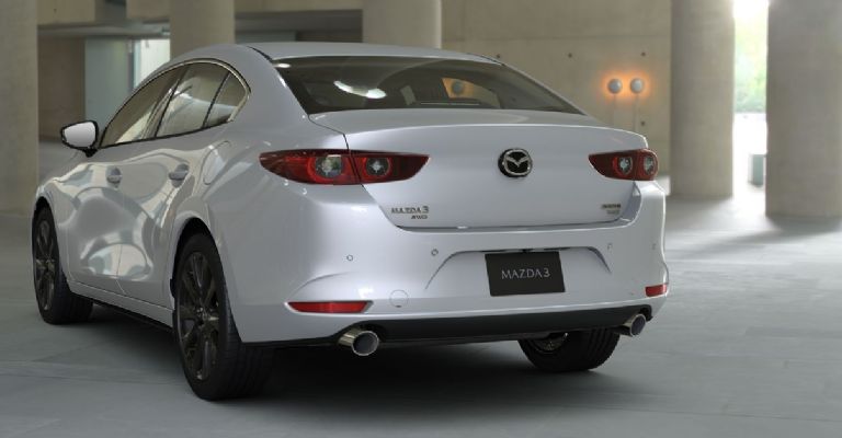 Exterior del Mazda 3 Sedán 2025