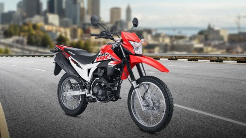 ¿Cuánto corre la moto doble propósito Honda XR190L?