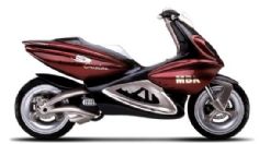 MBK Black Crystal: Así era este scooter futurista, pero de los años 90