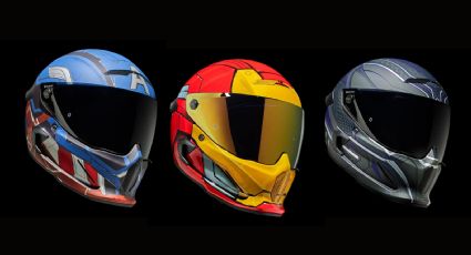 Ruroc lanza una colección de cascos para motociclistas del universo de Marvel Cómics