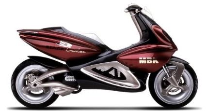 MBK Black Crystal: Así era este scooter futurista, pero de los años 90