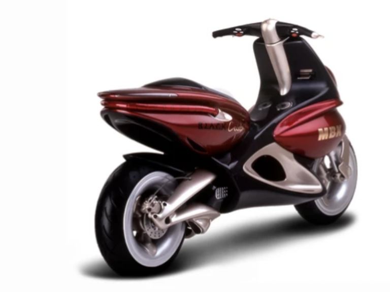 Así era uno de los scooters más modernos de la década de 1990