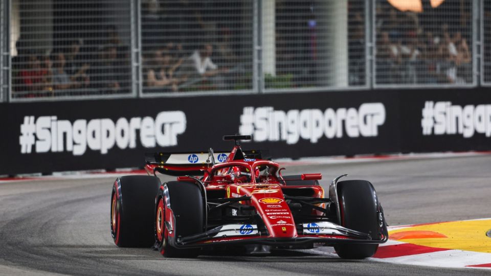 Los pilotos de Ferrari demostraron un buen desempeño en las prácticas libres del GP de Singapur 2024.