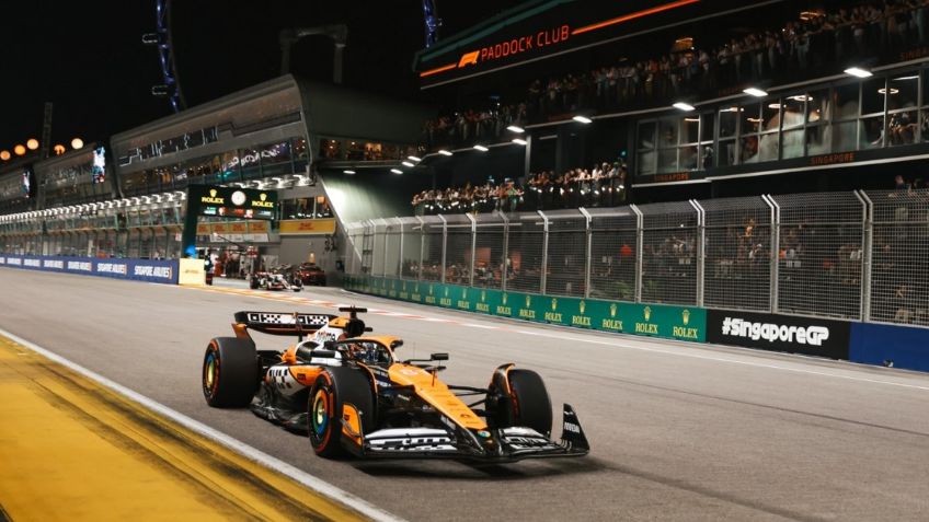 Resultados F1 Hoy Clasificación GP de Singapur 2024: Checo Pérez sale en 13vo, Norris se lleva Pole, Colapinto queda en 12vo