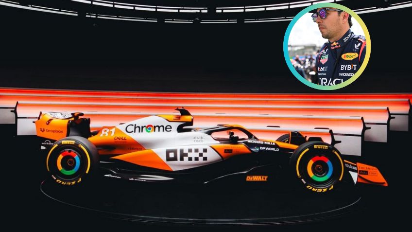 ¡Checo Pérez tenía razón! El alerón de McLaren si era ilegal, la FIA pide que lo retiren