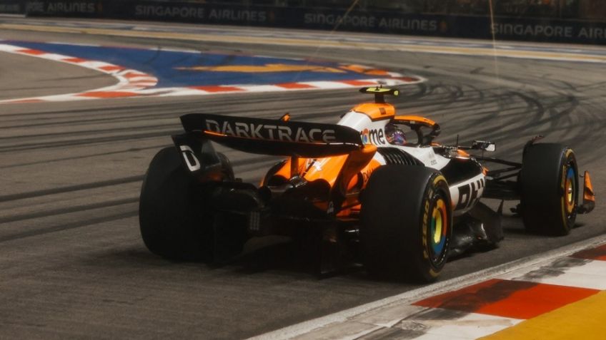 Resultados Carrera F1 Hoy GP de Singapur 2024: Norris gana, Checo queda en décimo, Colapinto es 11