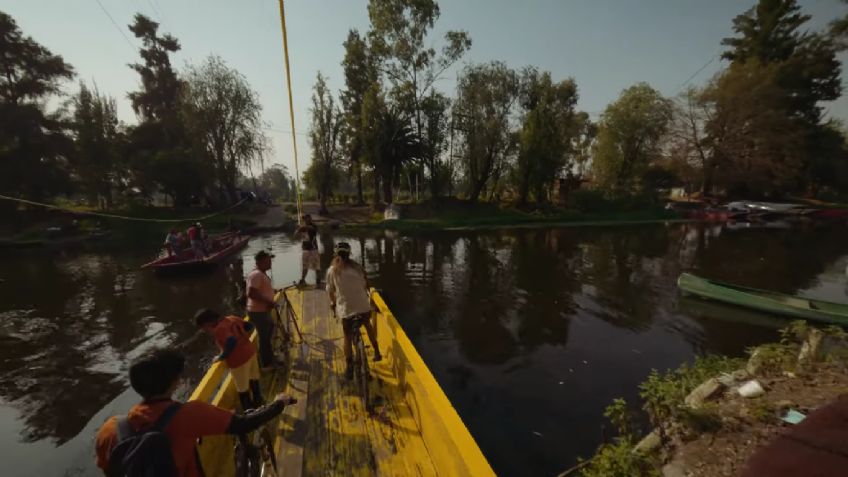 VIDEO: Así se vive y se conoce Xochimilco en bicicleta
