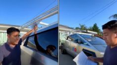 Este Latino fue demandado por Tesla por modificar su Cybertruck