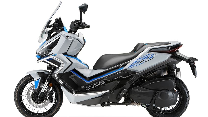 Zontes 368G ADV: Un nuevo scooter chino que podría competirle al Yamaha NMAX