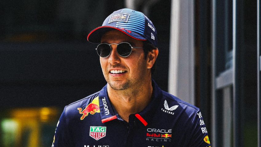 Checo Pérez responde a los rumores de su salida con una escena de Leonardo DiCaprio