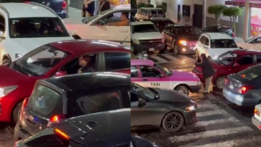 Viral: Esta señora se enoja en pleno tráfico y sí que tiene razón