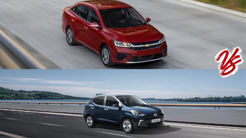 Chevrolet Aveo vs. Hyundai i10 Grand, ¿qué sedán barato te conviene más comprar?