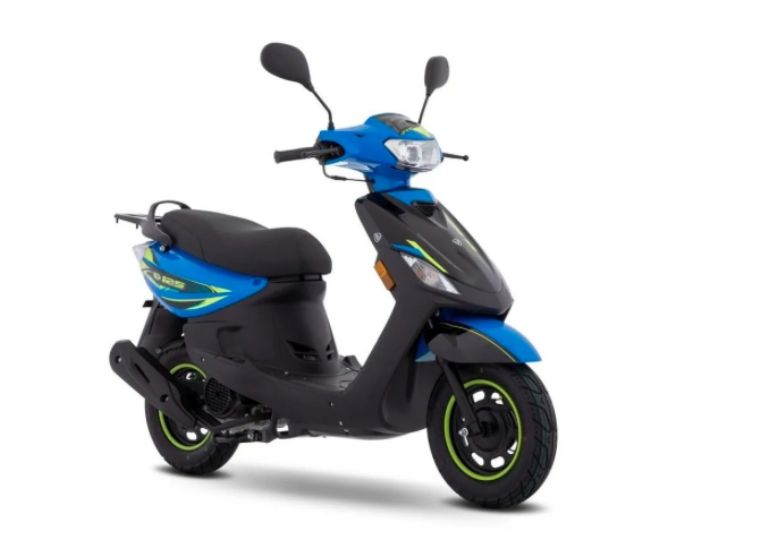 Italika D125 Azul con negro