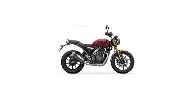 Triumph Scrambler 400 Carnival Red